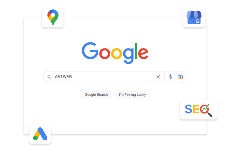 Promovare eficientă în rețelele Google: AdWords, SEO, MyBusiness.