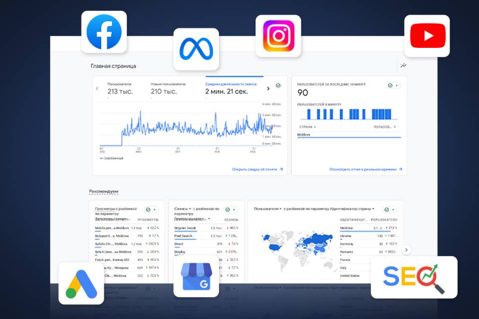Creare și dezvoltare de design profesional de site-uri web și aplicații mobile.