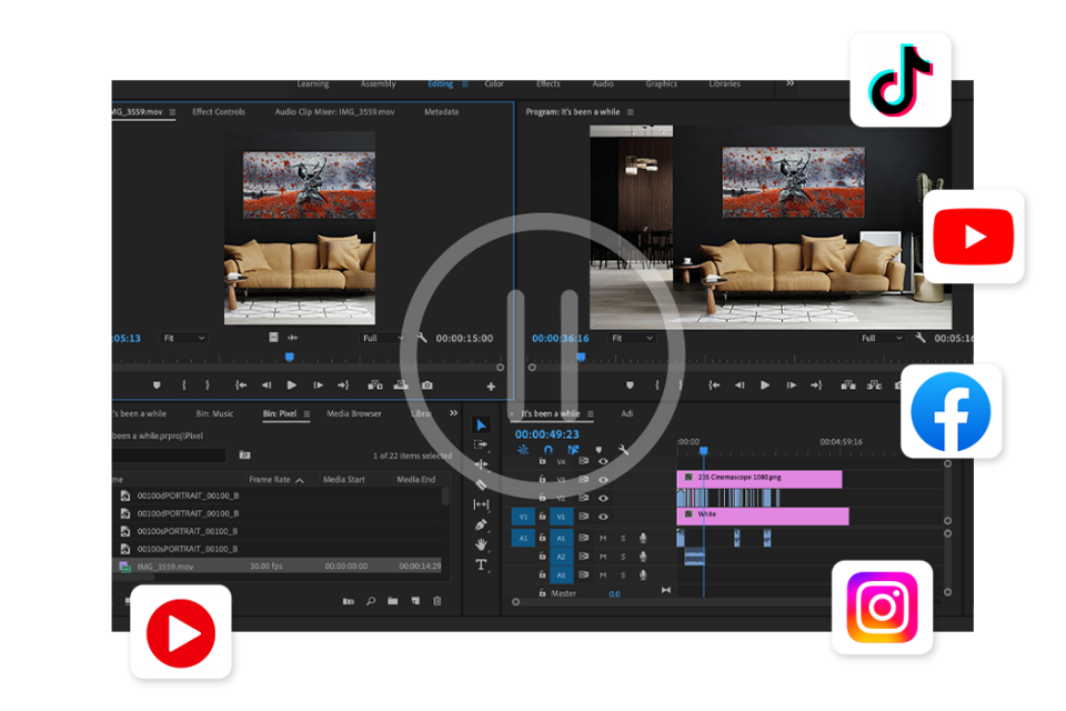 Crearea de publicitate video pentru produsele si serviciile dvs., pentru internet, retele sociale