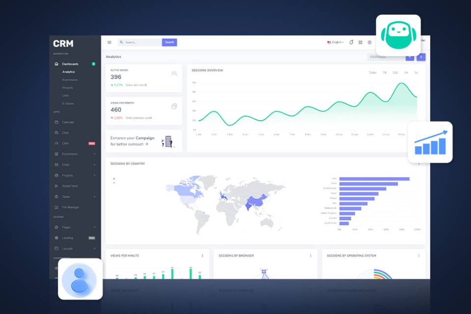Creare și dezvoltare de design profesional de site-uri web și aplicații mobile.