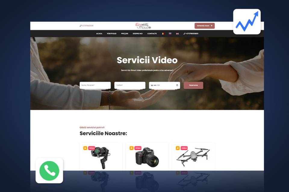 Servicii de Creare Site-uri Web Profesionale pentru Afaceri