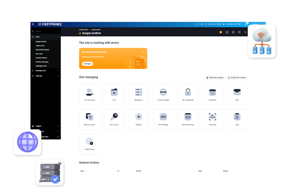 Servicii de Hosting - Găzduire Sigură și Performantă pentru Site-ul dvs!